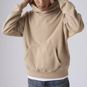 เสื้อฮู้ดดี้ผ้าฝ้ายคุณภาพสูง หนานุ่ม ทรงโอเวอร์ไซส์ สั่งทำได้ ไม่มีเชือกผูก ไซส์ใหญ่พิเศษ สำหรับผู้ชาย แบบไม่มีเชือกผูก ยูนิเซ็กซ์ - Product Image 4