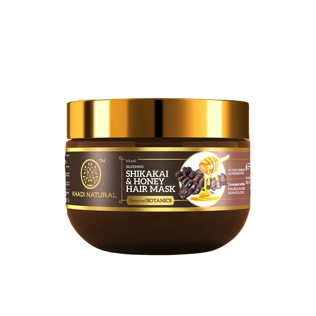 KHADI NATURAL Shikakai & Honey Hair Mask-Powered Botanics