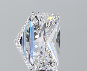 Diamant de laboratoire CVD taille princesse 1,75 carat D VVS2, certifié IGI, excellente qualité de polissage, symétrie, incolore, pierre non montée - Product Image 6