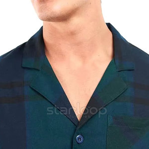 Conjunto de Pijama para Hombre al por Mayor con Logotipo Personalizado, Venta Directa de Fábrica - Product Image 5