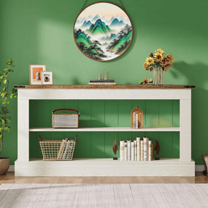 Consolle Lunga a Specchio con Finitura in Marmo, Arredamento per Soggiorno e Ingresso, Non Adatto per Resi Non Defettuali - Product Image 3