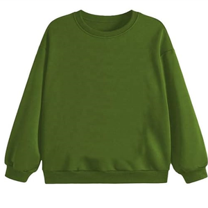 Sudadera de Alta Calidad de Algodón y Poliéster para Hermandades, con Cuello Redondo, Corte Holgado, Cierre de Cremallera, Mangas Largas, Estampado Invernal - Product Image 3