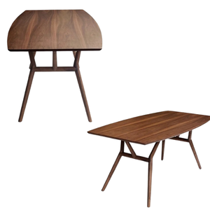 Mesa de comedor de color madera natural Muebles de comedor Muebles más vendidos a los mejores precios de Indonesia - Product Image 2