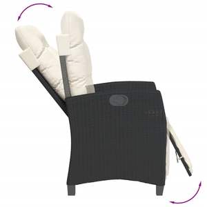 Juego de Comedor para Jardín Color Negro Crema - Product Image 4