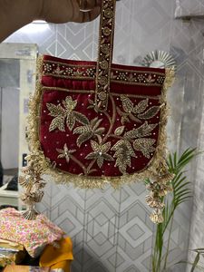 Elegant Luxury Seed <b>Bead</b> Embroidered Crossbody Shoulder Handbag Adjustable Strap ZIP Waterproof Durable Lightweight <b>Large</b> - Product Image 5