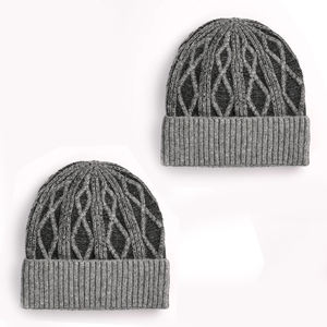 2026 New Style Good Quality jacquard Beanie Cap For Unisex Wholesale <b>Winter</b> Knitted Wool Beanies Cap for Sale - Product Image 1