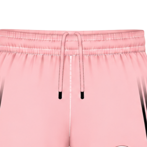 Baby <b>Pink</b> White Rugby <b>Shorts</b> Team Uniform Breathable Lightweight Custom Training Sportswear Athletic Performance <b>Shorts</b> - Product Image 5