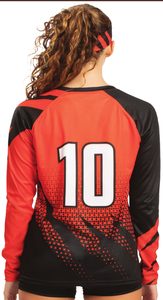 Camiseta de Voleibol Antibacteriana de Alta Calidad con Elasticidad en Cuatro Direcciones, Logotipo Personalizado del Equipo, Transpirable, de Secado Rápido, Ropa Deportiva - Product Image 3