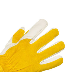 Guantes de Soldadura de Cuero Transpirables y Flexibles con Pantalla Táctil para Uso en Exteriores, Guantes de Seguridad Industrial con Protección Térmica - Product Image 6