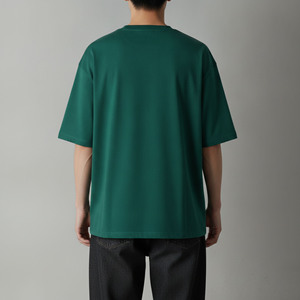 เสื้อยืดคอกลมทรงหลวมสไตล์ฮิปฮอป OEM/ODM ผลิตตามสั่ง ผ้าฝ้าย 100% เนื้อหนา ระบายอากาศได้ดี แห้งเร็ว เหมาะสำหรับออกกำลังกายสำหรับผู้ชาย - Product Image 5