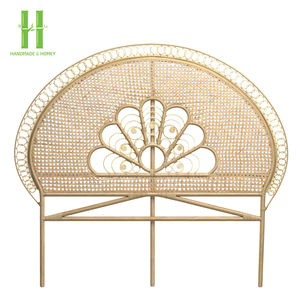 Cama de Ratán Más Vendida con Cabecero Sencillo, Paneles para Cabecero, Ideal para el Hogar y Hoteles, Directo de Fábrica, Ratán 2026 - Product Image 2