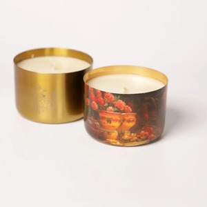 Portavelas Decorativo de Metal Dorado para Decoración del Hogar Contemporáneo y Estilismo de Eventos - Product Image 6