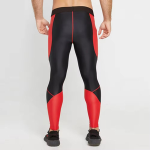 High Quality Men Compression <b>Tights</b> Pants Gym Fitness Running Leggings Stretch Sports Wear Bodybuilding Yoga Training Pants OEM - Product Image 3