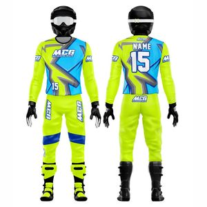 Awesome Digital Print Breathable Quick Dry Comfortable Fabric Eco Friendly <b>Plus</b> <b>Size</b> Motocross MTB and Dirt Bike Racing Uniforms - Product Image 1