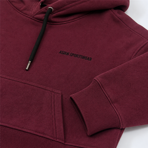 Winter Exercise Fitness Wear 100% Cotton <b>Fleeced</b> <b>Thick</b> <b>Men</b> Hoodie Regular Fit Solid Color Plus Size Breathable Quick Dry - Product Image 2