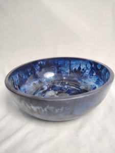 Handmade Decorative Resin Bowl with Unique Epoxy Art Design Polished Technique Customizable Stylish <b>Tabletop</b> <b>Display</b> Gift - Product Image 4