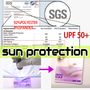 Personalizado ligero de secado rápido SPF 50 Jersey impermeable protección solar sudaderas con capucha que absorbe la humedad de manga larga rendimiento pesca - Product Image 6