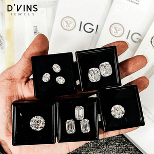 Bagues de fiançailles D'vins Jewels avec diamants de laboratoire couleur D, 3 carats, taille ovale, émeraude, princesse, coussin allongé - Product Image 6