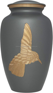 Urnes de crémation en métal pour hommes et femmes Urnes décoratives Urnes faites à la main Urnes commémoratives pour adultes Urnes funéraires - Product Image 3