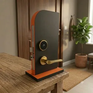 Cerradura Inteligente RFID para Puerta de Hotel de Acero Inoxidable TESX Industries con Acabado Dorado, Sistema de Control de Acceso con Tarjeta Electrónica - Product Image 6