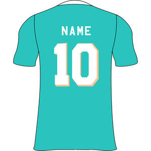 Maillot de football en sublimation thermique, matière douce et flexible pour personnalisation du nom, du numéro et des couleurs d'équipe - Product Image 2