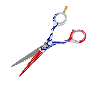 Ciseaux de barbier personnalisés MAHFOOZ INSTRUMENTS, revêtement spécial, fabriqués en acier inoxydable, lames à bords tranchants pour la coiffure - Product Image 3
