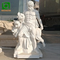 Statue grecque célèbre en plein air, Sculpture en marbre heracle