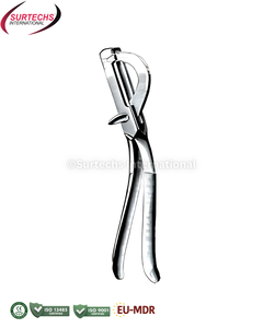 Emasculador Haussmann Surtechs de Acero Inoxidable, Instrumento Quirúrgico Veterinario para Castración - Product Image 4