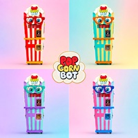 Distributeur automatique de pop-corn en libre-service, Distributeur automatique de pop-corn, Distributeur automatique sans argent liquide