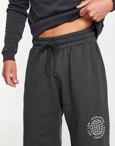 Pantalones Cortos Bermuda Negros para Hombre, Cintura Media, Elásticos, de Algodón, Casuales, Deportivos, con Bolsillos, Tejido Transpirable - Product Image 3