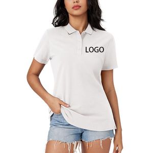 Polo de Mujer de Diseño Nuevo y Ajustado, de Alta Calidad, Secado Rápido, para Golf y Tenis, Venta Caliente - Product Image 3