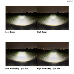Phare avant LED blanc naturel AJLIGHT DESIGN TAIWAN de qualité supérieure, éclairage diurne à 4 yeux, mise à niveau pour moto Cygnusx - Product Image 6