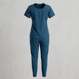 Custom Classic Fit Hidden Zipper Front Two Pockets <b>Nurse</b> <b>Scrubs</b> Uniforms by Mantic Enterprises - Product Image 3