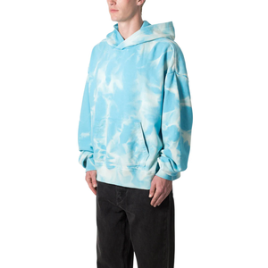 Sudadera con Capucha Personalizable de 300GSM, 100% Algodón Tejido, Bordada, con Patrón Geométrico, Estilo Tie-Dye, Transpirable, Casual, Estilo Urbano - Product Image 2