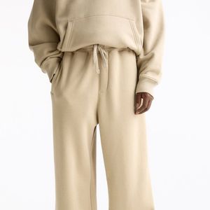 Custom Men's Jogger Sets 2 Pieces Baggy Blank Heavyweight 340g Polyester Cotton Acid Wash Rhinestone Tracksuits Boxy Fit - Product Image 3