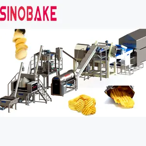 Professional Manufacturer Potato Chips Making Equipment Potato Chips Making Machine