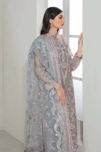 5. Robes de soirée pakistanaises haut de gamme, tenues de fête pour femmes, costume brodé 3 pièces, taille personnalisée, options de couleurs, mariage, Eid, fête - Product Image 4