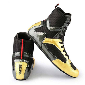 Premium Boxing Shoes High Performance Lace-Up Closure Flexible Design Customizable Options for Professional Athletes - Product Image 3