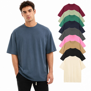 Camisetas Oversize de Verano para Hombre, Camisetas de Alta Calidad con Hombros Caídos, OEM/ODM, Transpirables, Lisas, Personalizables, Venta al Por Mayor desde Bangladesh - Product Image 2