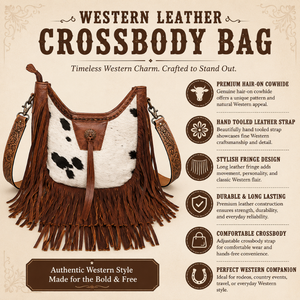 Bolso bandolera de cuero vacuno con flecos, hecho a mano, de cuero genuino, para mujer, para viaje, uso diario. - Product Image 5