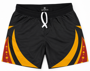 2025 <b>Men's</b> Brown Plus Size Shirts Tops <b>Underwear</b> Lining Shorts Custom Team Name Adult Fashion Courtside Wear Spandex/Nylon - Product Image 1
