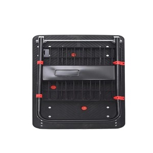 Heavy Duty Steel <b>Platform</b> <b>Trolley</b> Four Wheel Folding Hand Truck Cart - Product Image 2