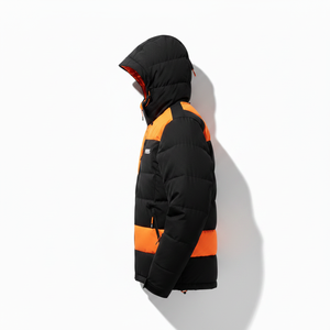 Men's Waterproof Ski Jacket Windproof Thermal Snowboarding Coat Outdoor Winter Sport Hooded Mountain Parka Insulated Outerwear - Product Image 2