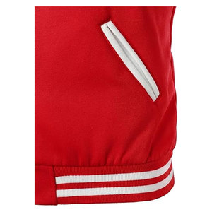 <b>Mens</b> Double Breasted Customizable Varsity Baseball Jacket Cotton Blend Letterman Casual Streetwear Fashion Comfortable Long - Product Image 2