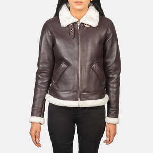 Abrigo de Cuero para Mujer de Alta Calidad, Estilo Urbano, Nuevo Diseño 2026, Color y Diseño Personalizables - Product Image 2
