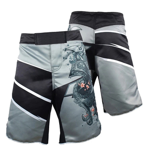 Best Quality MMA Shorts for Men in Polyester Spandex Stretch Fabric UFC Fight Training MMA Shorts Fashion Wear MMA Shorts - Product Image 3