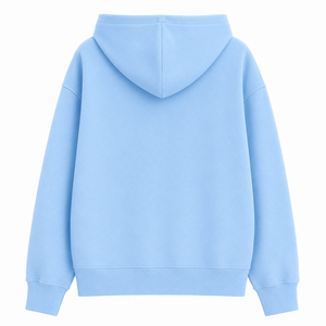 Sweat-shirt à capuche zippé pour homme OEM, logo personnalisé en strass, sweat-shirt en molleton zippé, streetwear, sweat-shirt brillant - Product Image 4