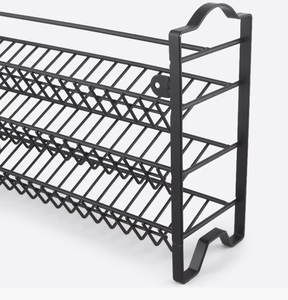 Étagère de rangement murale ajustable à trois niveaux en fer, écologique, la plus vendue, pour assaisonnements et organisation de placards de cuisine - Product Image 5