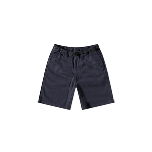 <b>Mens</b> Blue Cotton Oxford <b>Bermuda</b> <b>Shorts</b> Elastic Waist Casual Solid Color Mid Rise Breathable Woven Fabric - Product Image 1