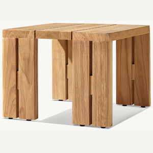 Hot <b>sale</b> teak wood coffee <b>table</b> with simple modern style suitable <b>for</b> outdoor use, modern design, all weather resistant - Product Image 1